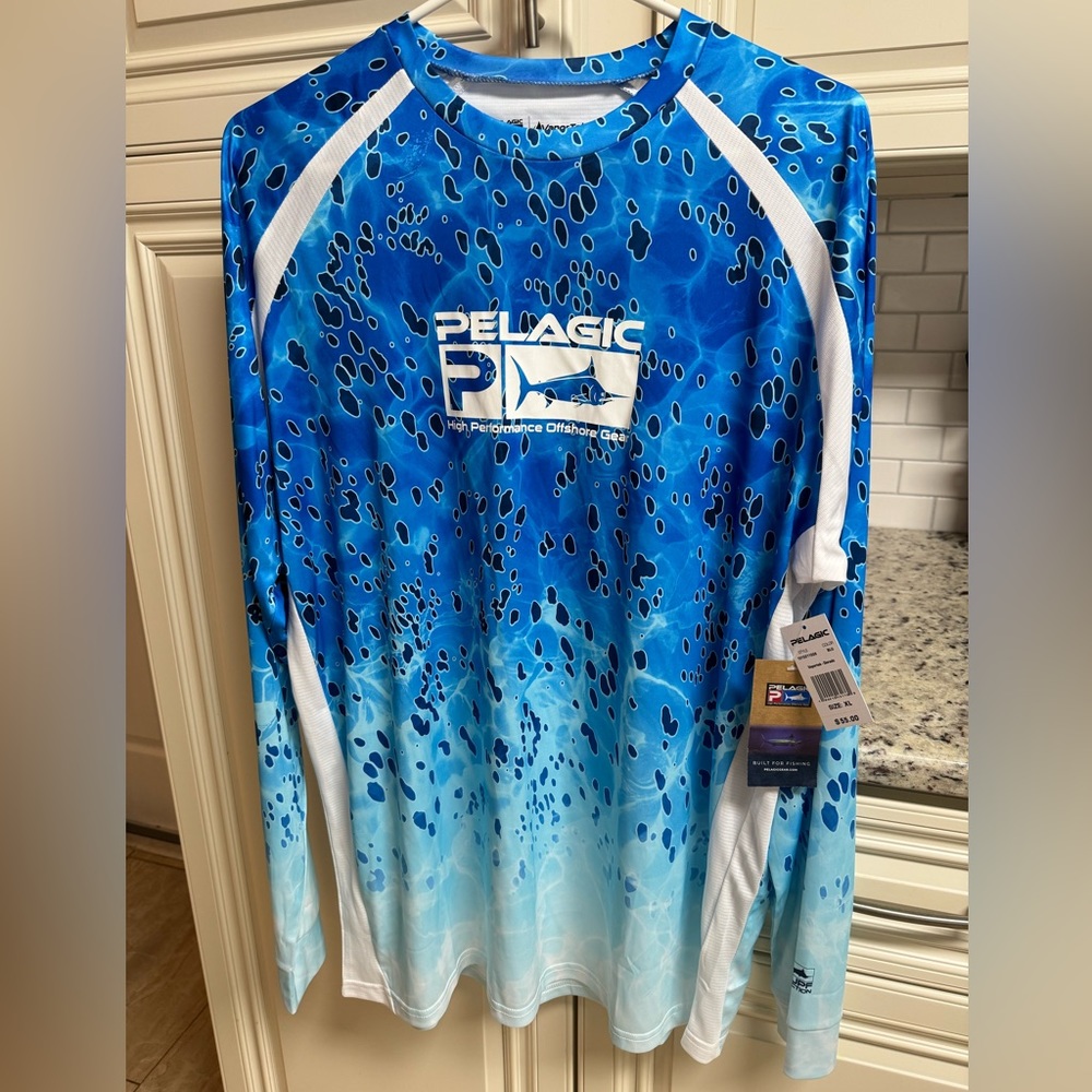 NWT Pelagic Vaportek Fishing Shirt XL